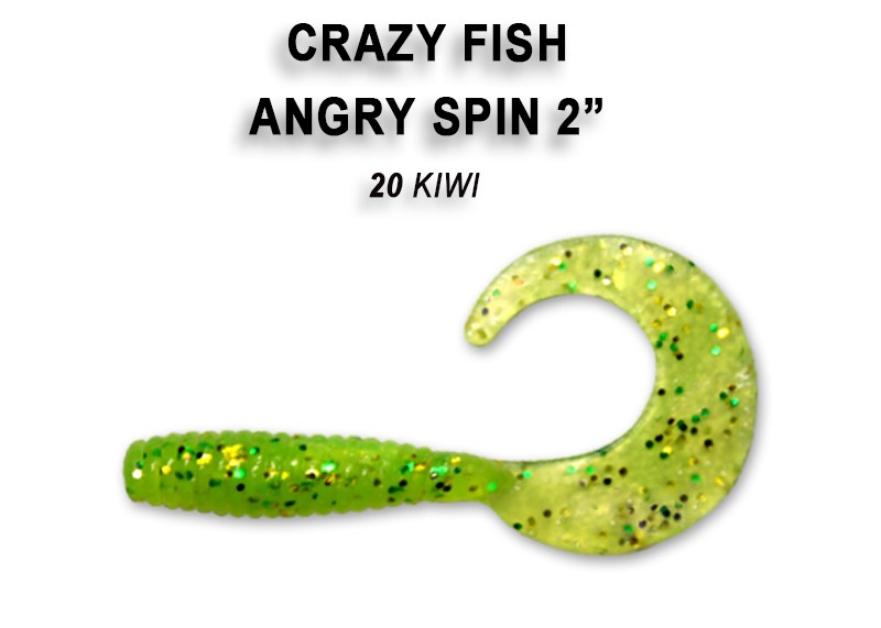 Crazy Fish ANGRY SPIN 2′ 21-45-20-6