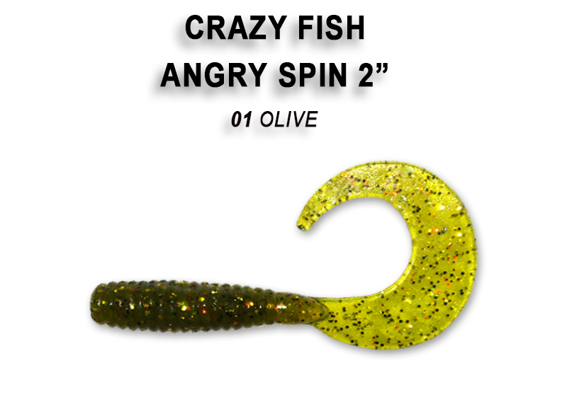 Crazy Fish ANGRY SPIN 2′ 21-45-1-4