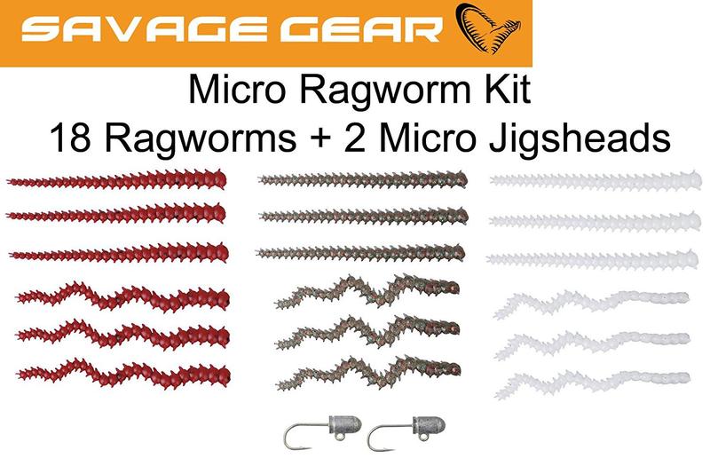 SG LRF Ragworm Kit 18+2tk (Punane, Pruun, Helendav)